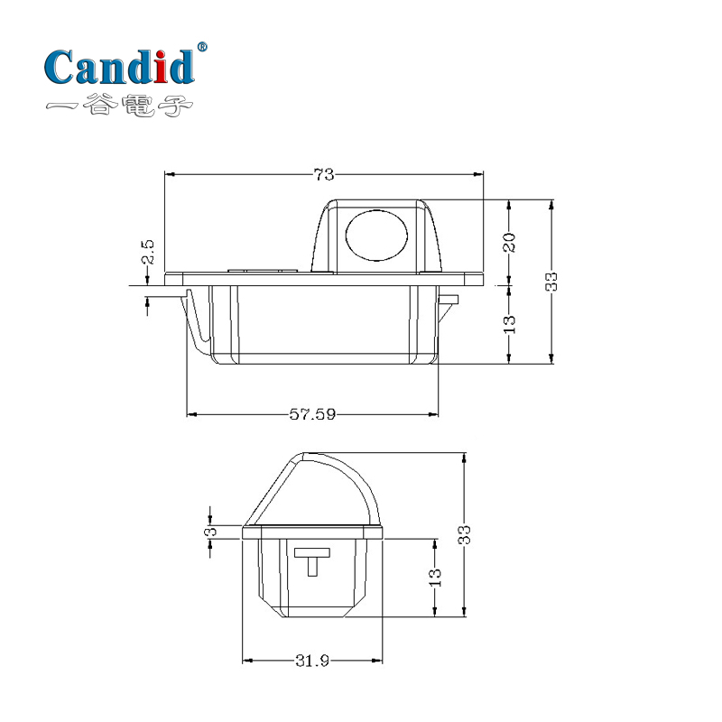 كاميرات لسيارات BMW الفئة 3 / الفئة 5 / X1 / X3 / X5 / X6 / M5