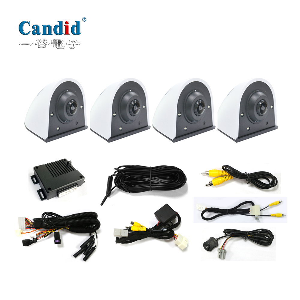 نظام مراقبة بزاوية 360 درجة للشاحنات