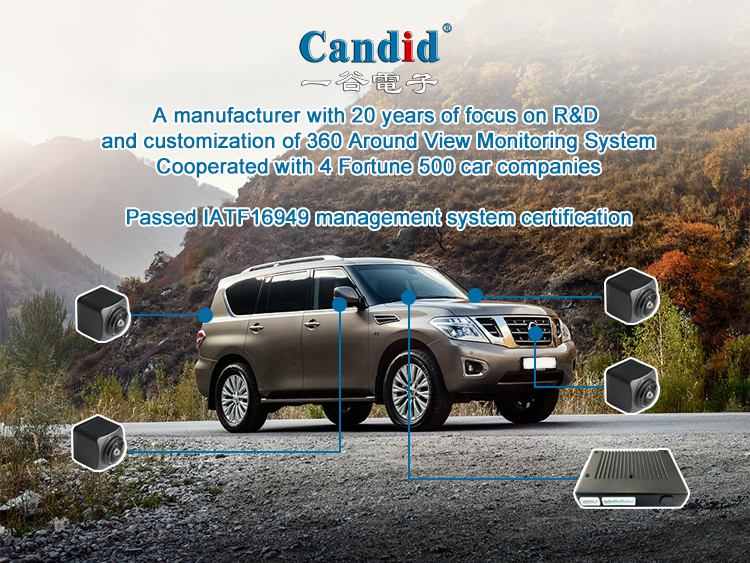 نظام مراقبة بزاوية 360 درجة لسيارة نيسان باترول 2023