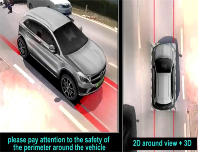 نظام 360 AHD AVM لمركبة الركاب