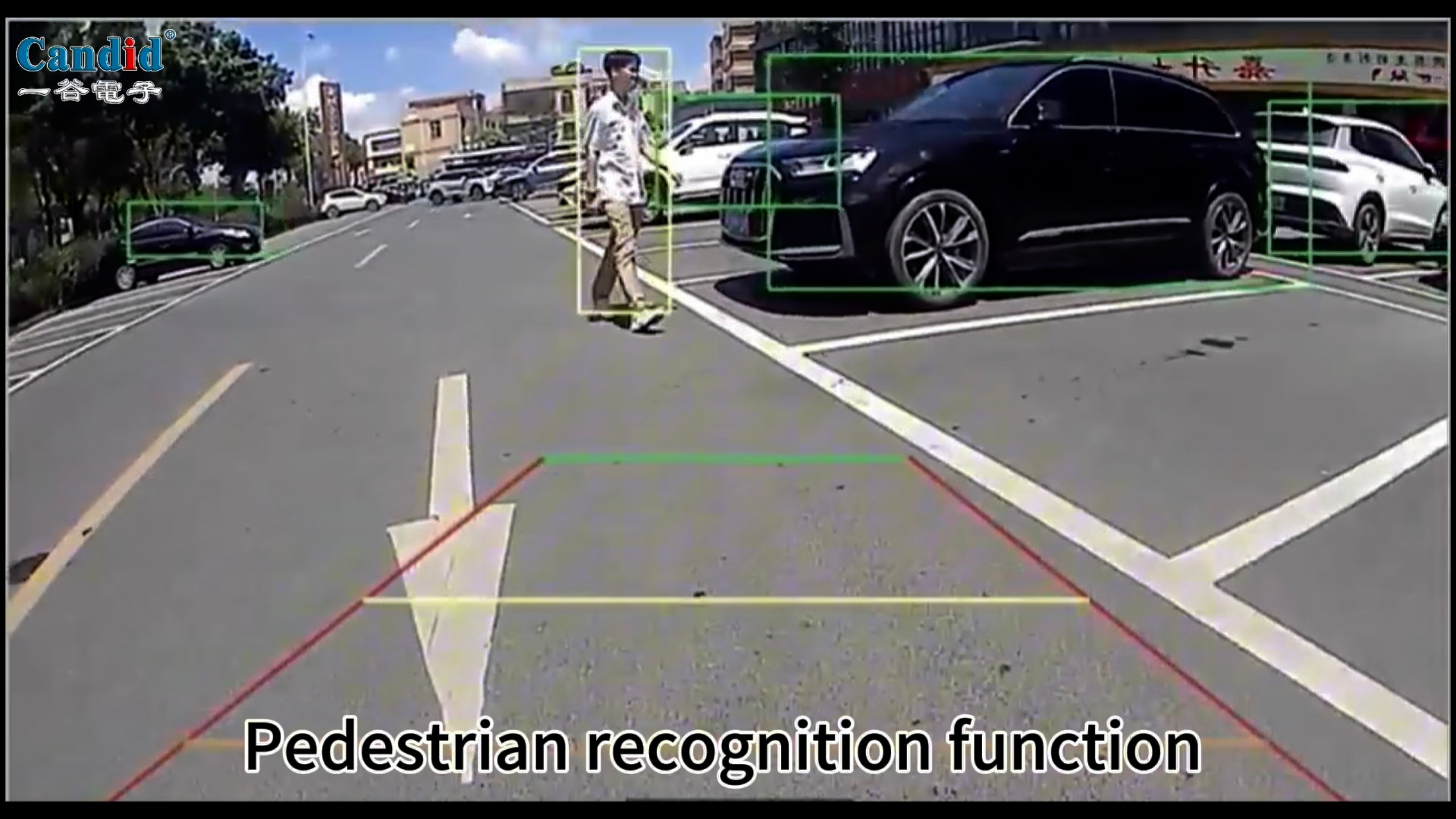 كاميرا ذكية للرجوع إلى الخلف (CA-508)